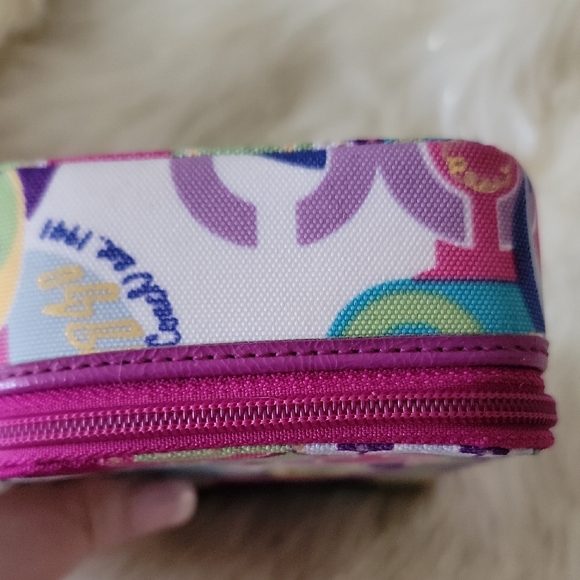 Coach Poppy Graffiti Travel Jeweley Accessory Case - Picture 9 of 12